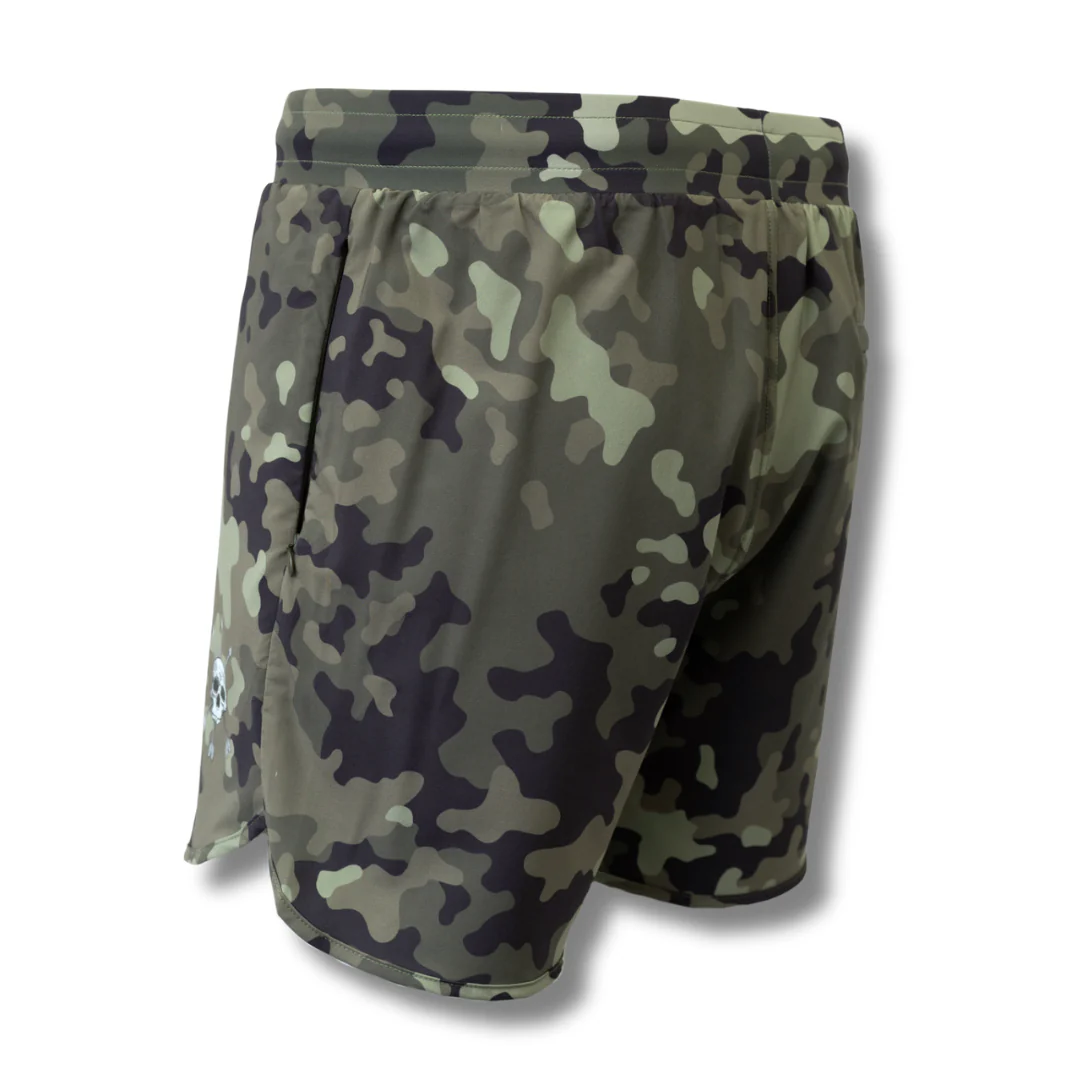 MEN'S | HYBRID SHORT : EVERGREEN CAMO - Image 3