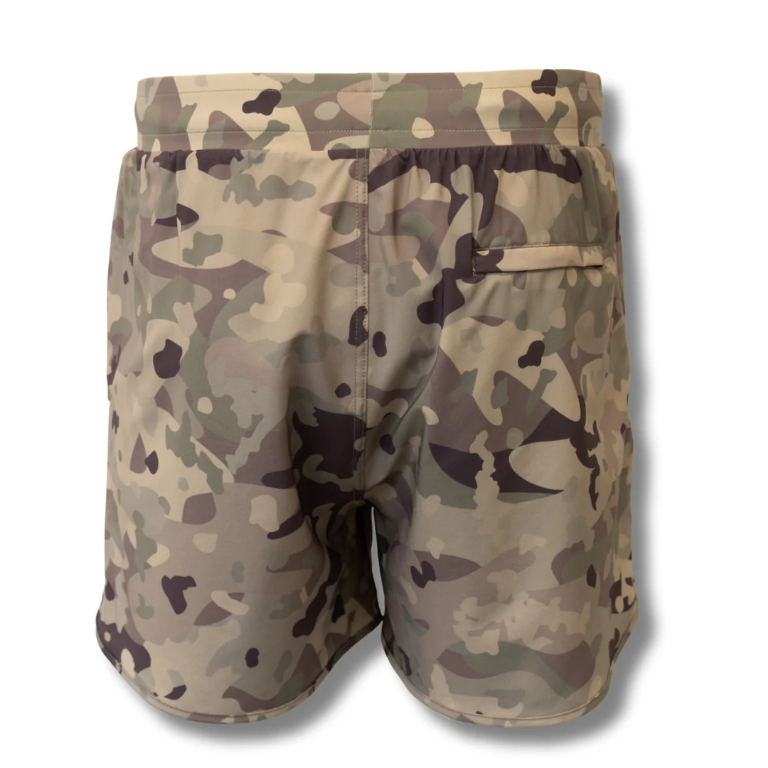 MEN'S | HYBRID SHORT : HIGHLAND CAMO - Image 4