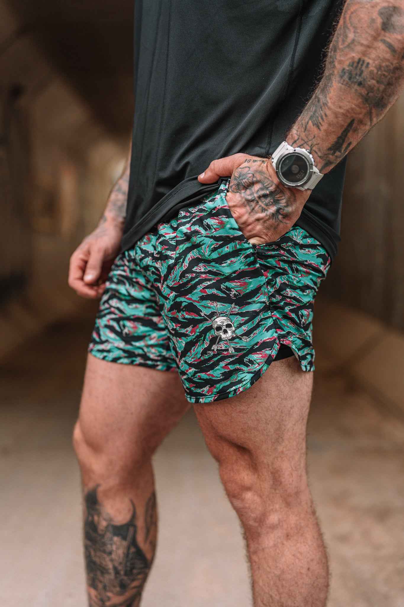 MEN'S | HYBRID SHORT : MIAMI VIBEZ - Image 7