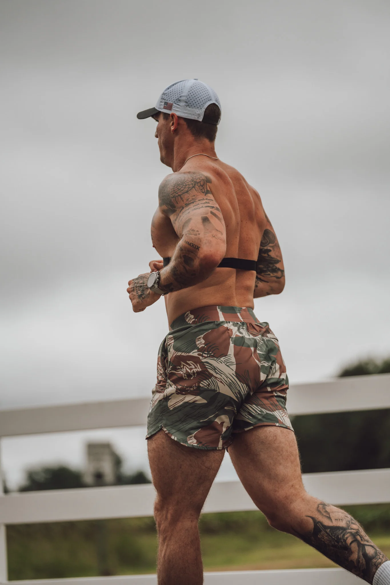 MEN'S | HYBRID SHORT : RHODESIAN CAMO - Image 7
