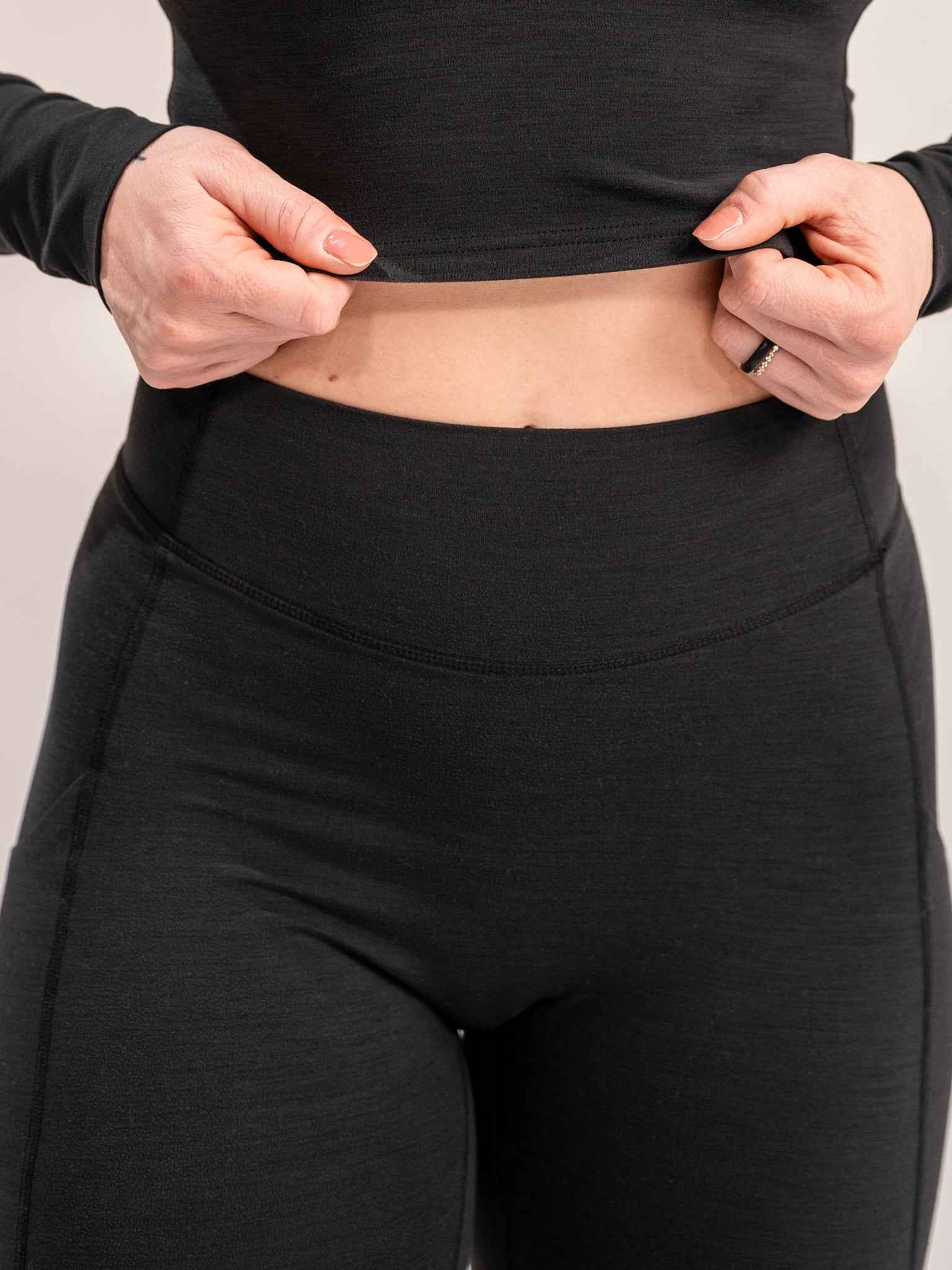 WOMEN'S | DEBUT MEGA-HIGH-RISE LEGGING : BLACK - Image 5