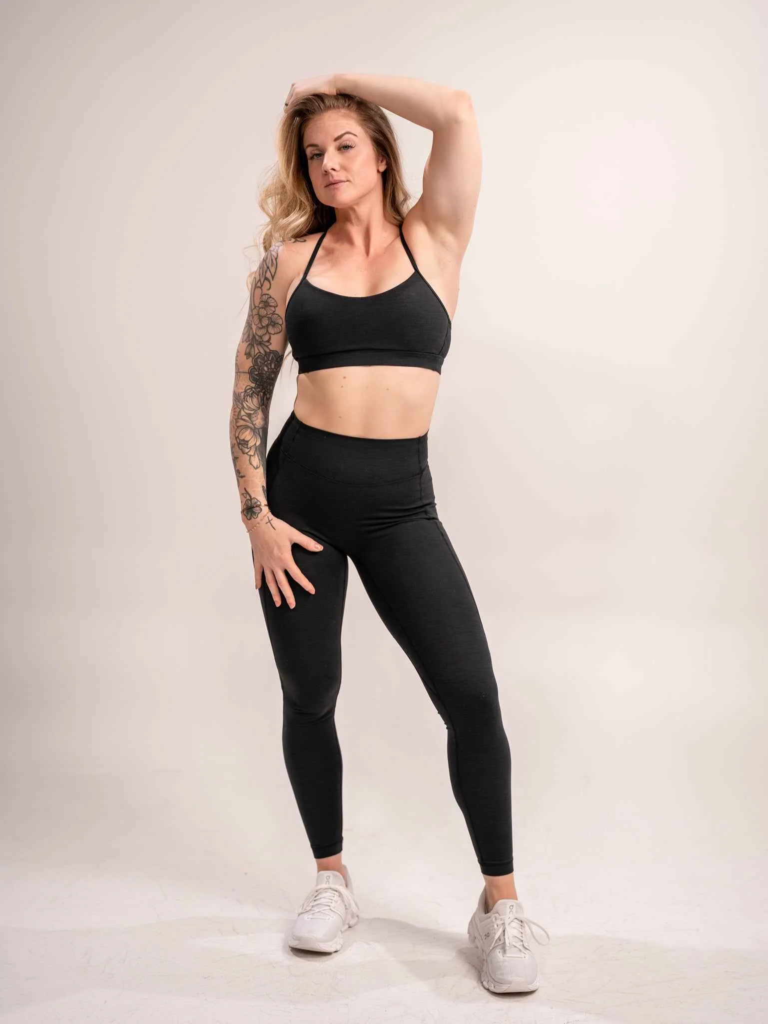 WOMEN'S | DEBUT MEGA-HIGH-RISE LEGGING : BLACK - Image 6