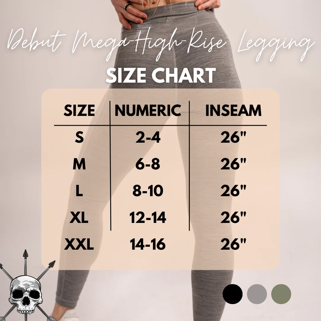 WOMEN'S | DEBUT MEGA-HIGH-RISE LEGGING : IVY - Image 7